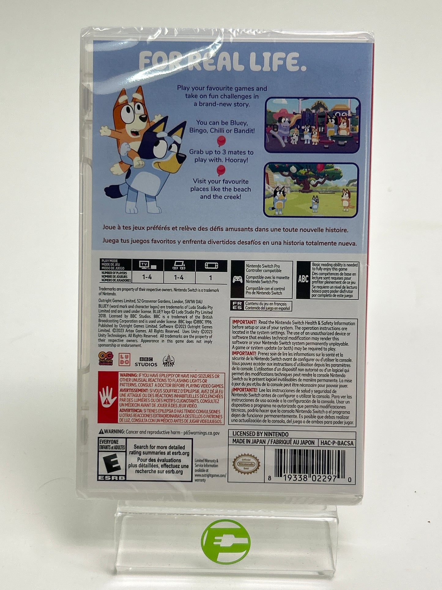 New Bluey: The Videogame (Nintendo Switch, 2023)