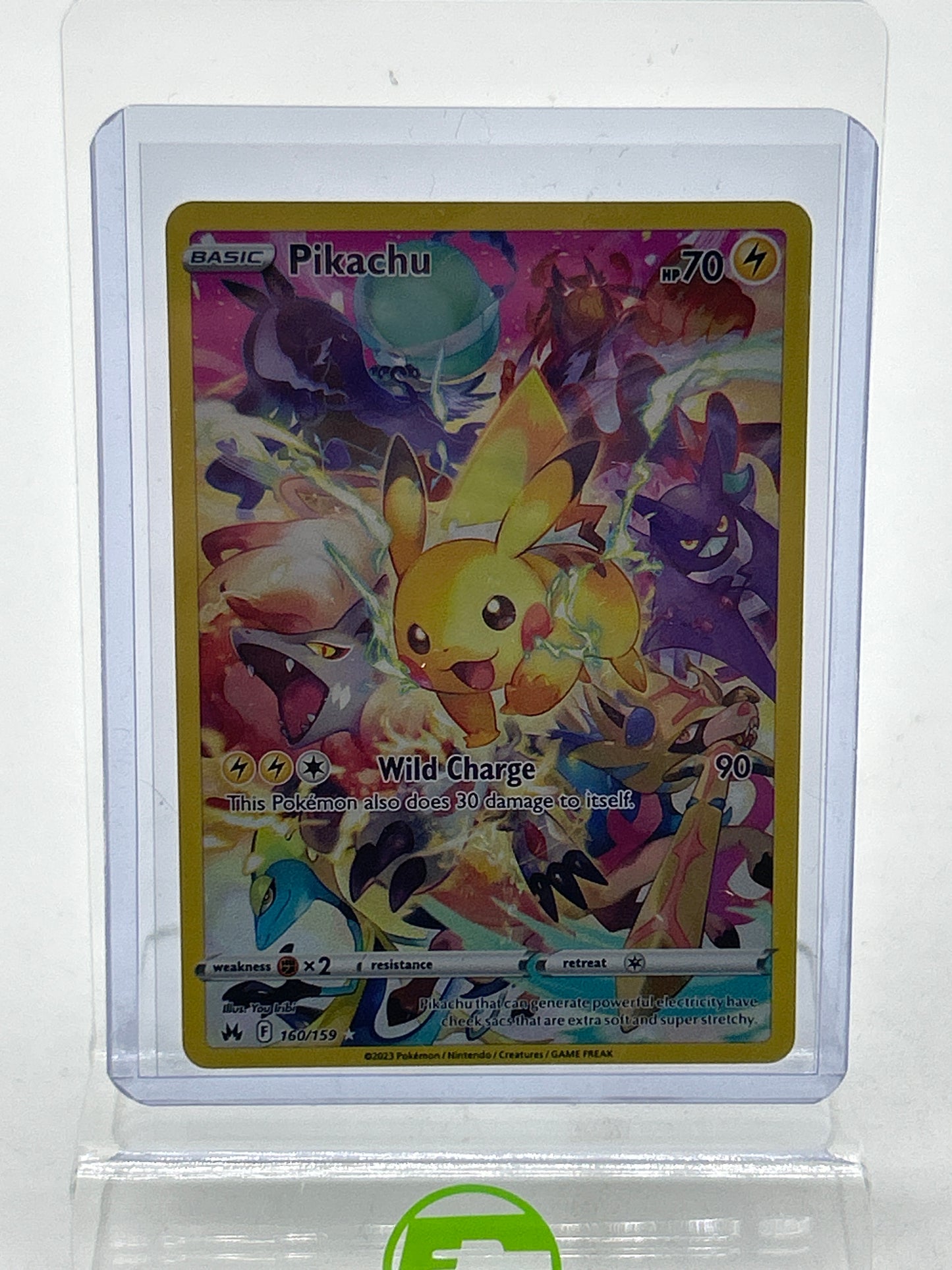 Pokémon TCG Crown Zenith Pikachu 160/159 English
