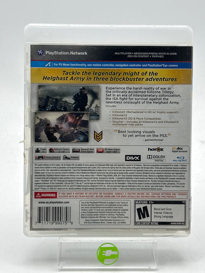 Killzone Trilogy Collection (Sony PlayStation 3 PS3, 2012)