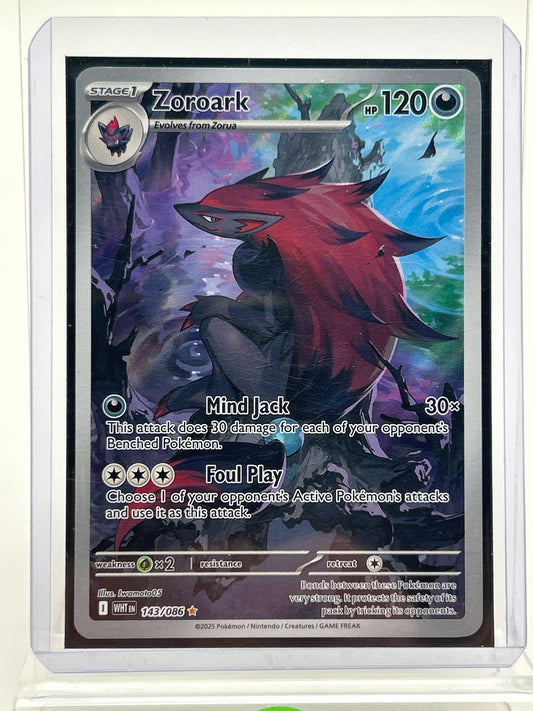Pokémon TCG White Flare Zoroark 143 Holo English