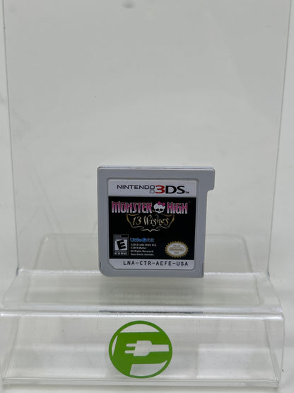 Monster High: 13 Wishes (Nintendo 3DS, 2013) Cartridge Only