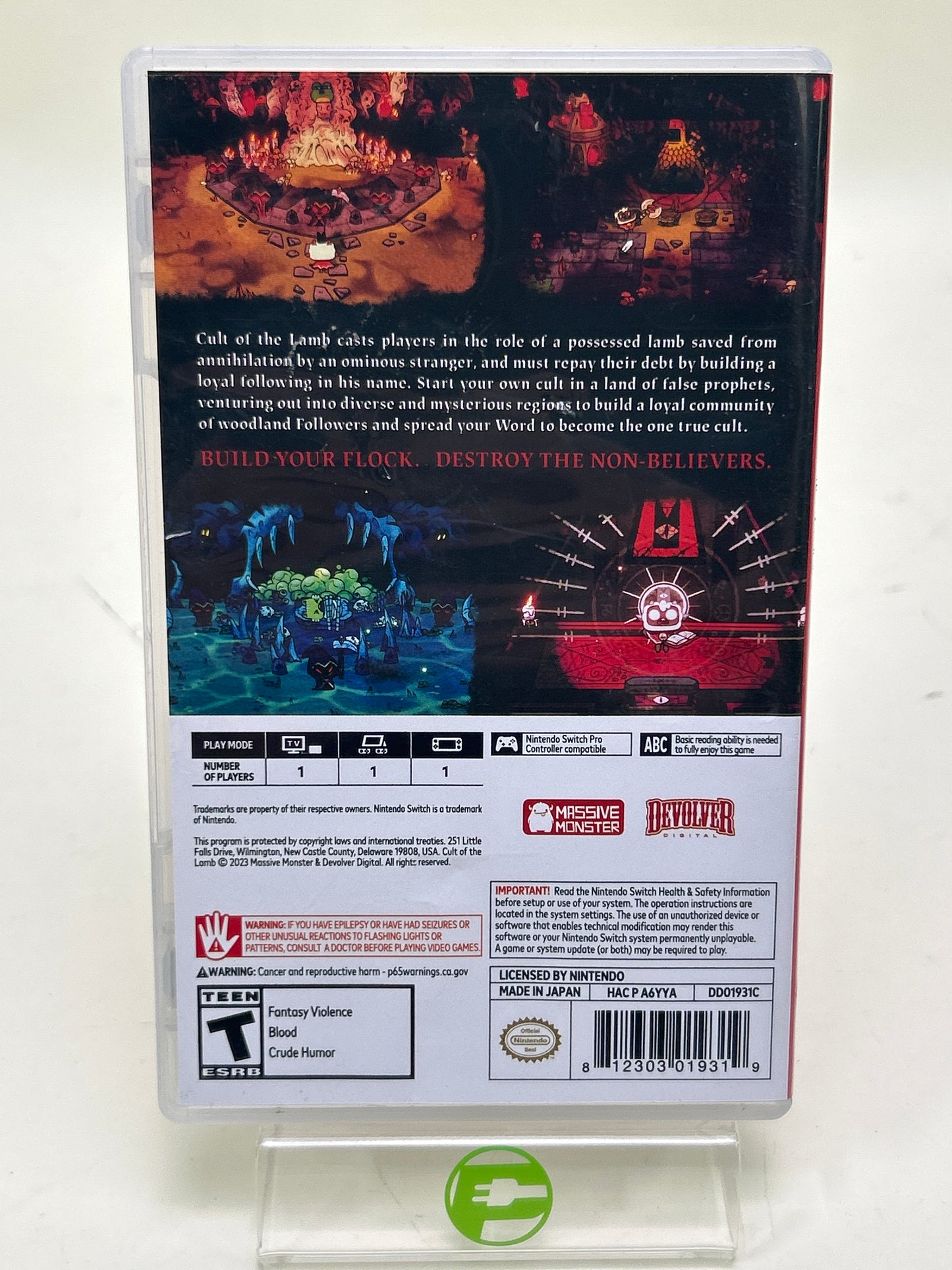 Cult of the Lamb (Nintendo Switch, 2023)
