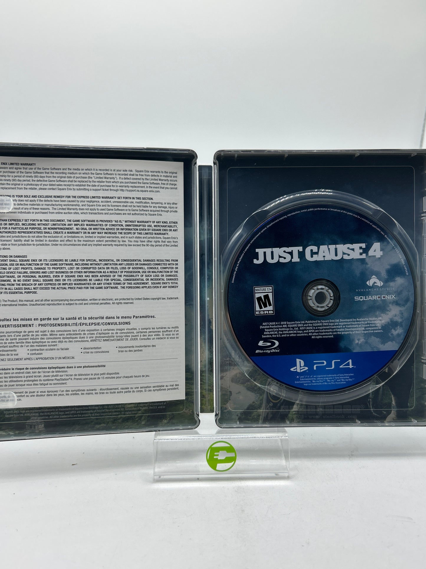 Just Cause 4 [Steelbook Edition] (Sony PlayStation 4 PS4, 2018)