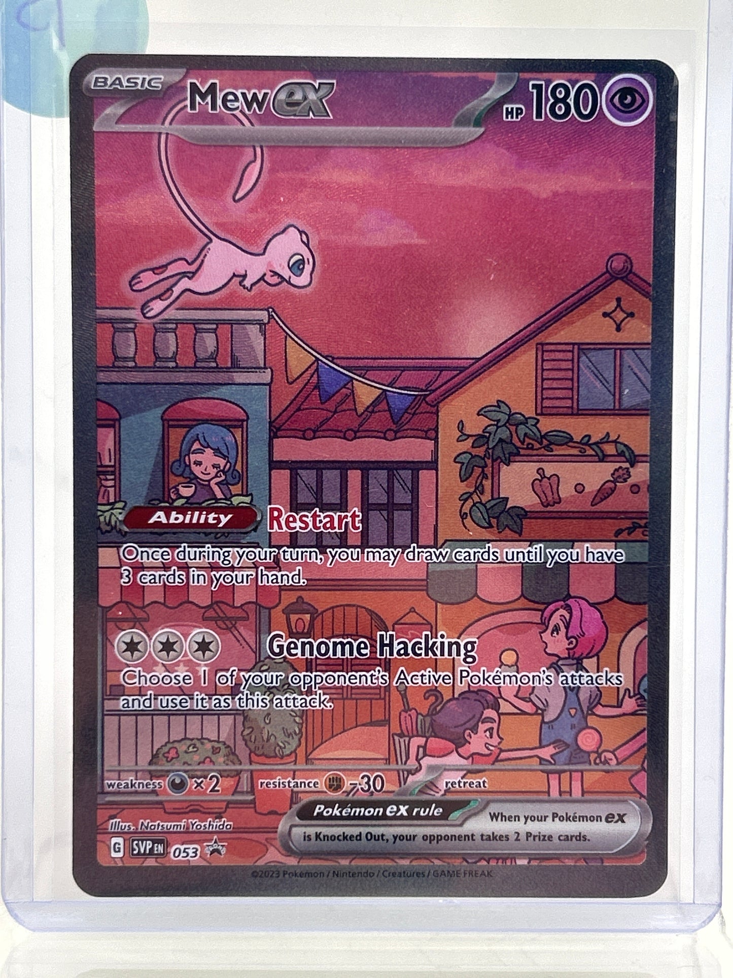 Pokémon TCG Scarlet & Violet Mew ex 053 English