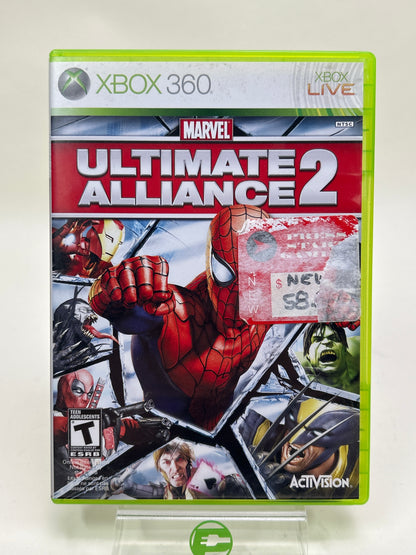 Marvel Ultimate Alliance 2 (Microsoft Xbox 360, 2009)