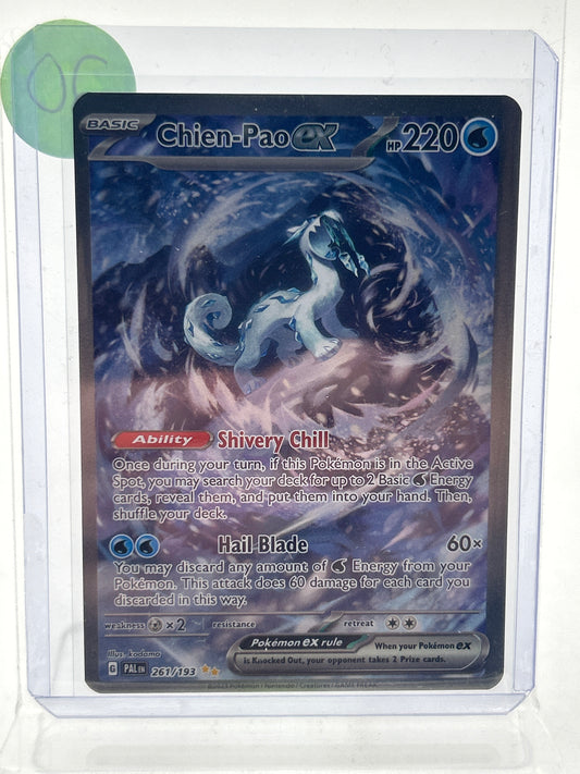 Pokémon TCG Scarlet & Violet - Paldea Evolved Chien-Pao EX 261/193 English