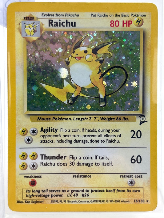 Pokémon TCG Base Set 2 Raichu Base Set 2 English