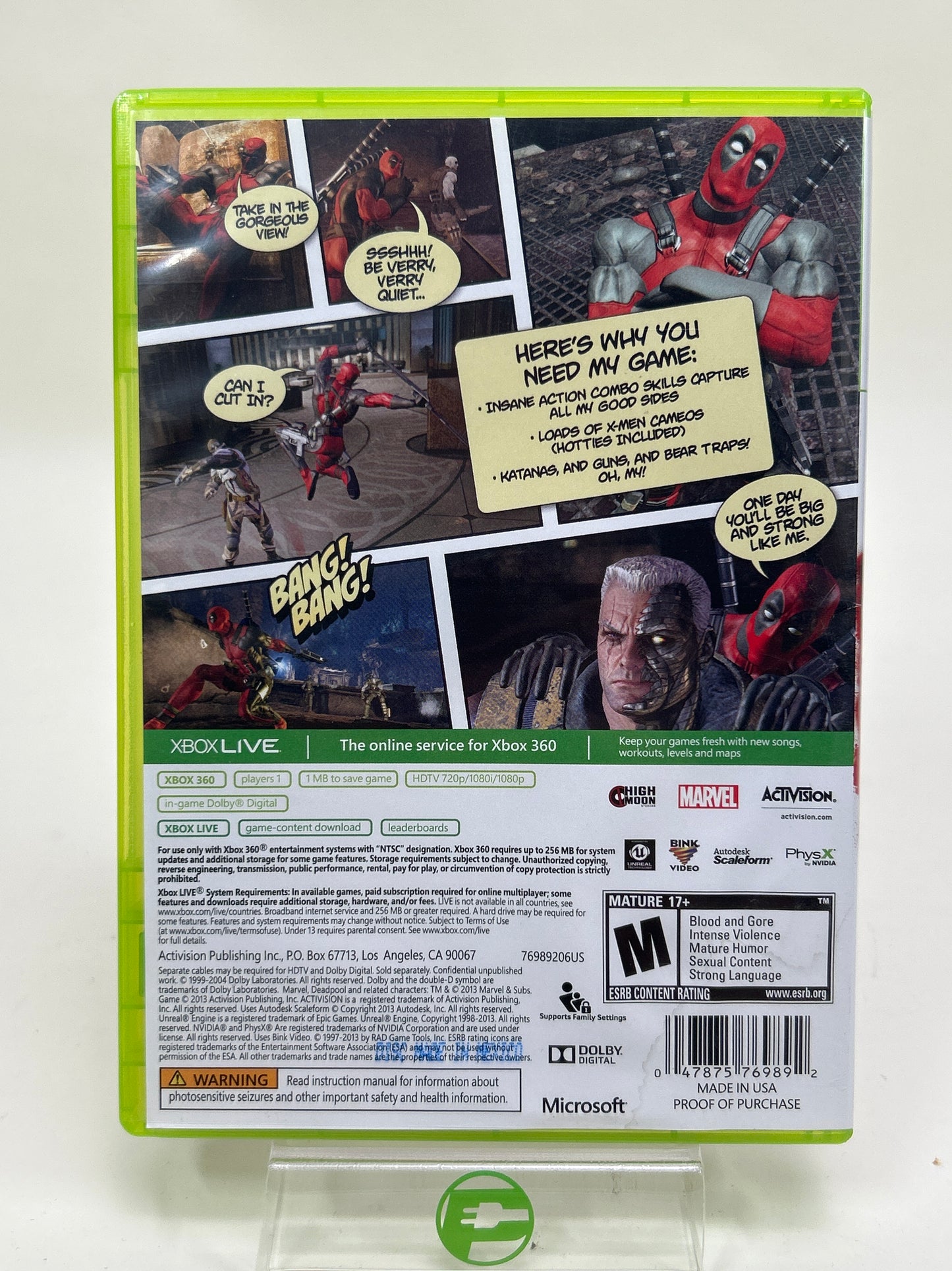 Deadpool (Microsoft Xbox 360, 2013)