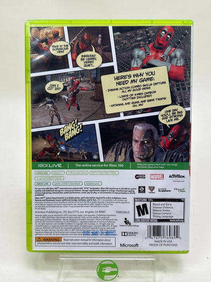 Deadpool (Microsoft Xbox 360, 2013)