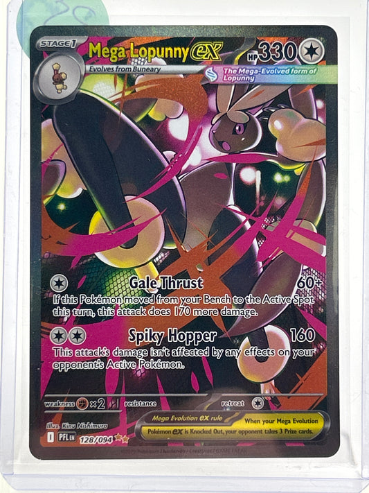 Pokémon TCG Phantasmal Flames Mega Lopunny 128 English