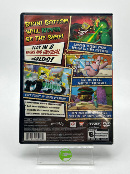 SpongeBob SquarePants Creature from Krusty Krab (Sony PlayStation 2 PS2, 2006)
