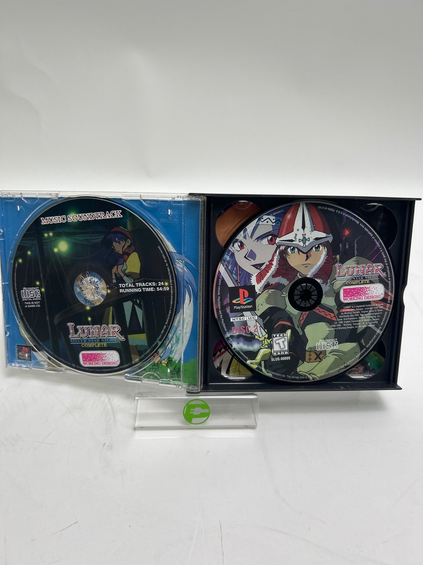 Lunar Silver Star Story Complete [4 Disc] (Sony PlayStation 1 PS1, 1999)