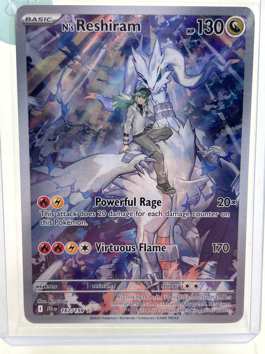 Pokémon TCG Journey Together N's Reshiram 167/159 English