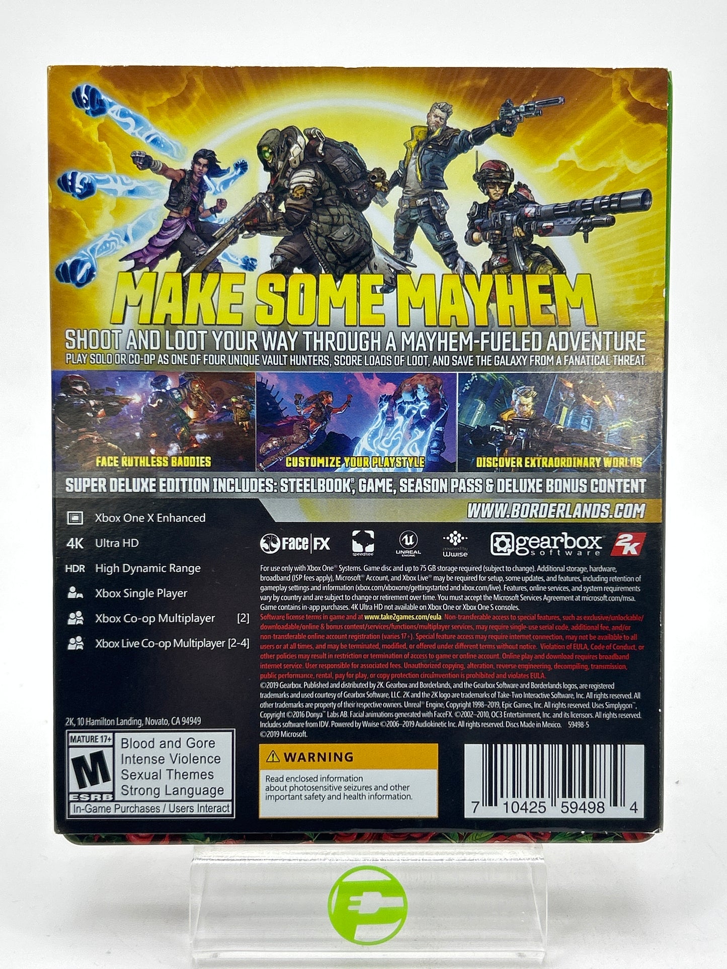 Borderlands 3 [Super Deluxe Edition] (Microsoft Xbox One, 2019)