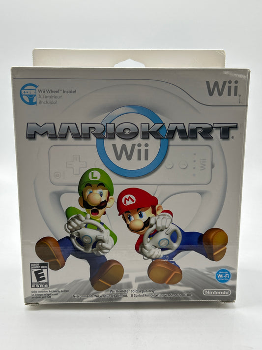 Mario Kart Wii [Wheel Bundle] (Nintendo Wii, 2008)