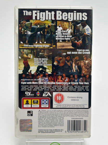 Def Jam Fight for NY: The Takeover (Sony PlayStation Portable PSP, 2006) PAL