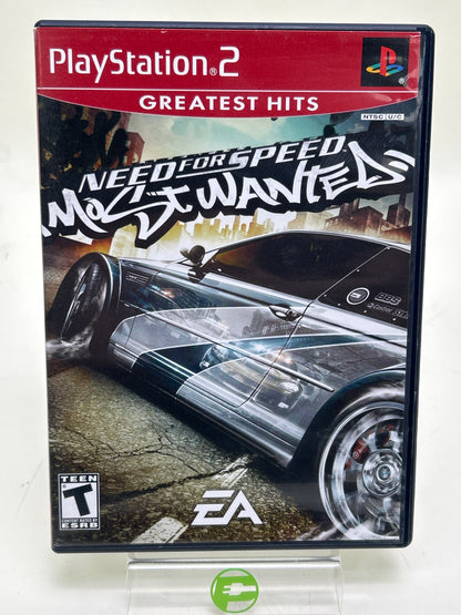Need for Speed Most Wanted [Greatest Hits] (Sony PlayStation 2 PS2, 2005)