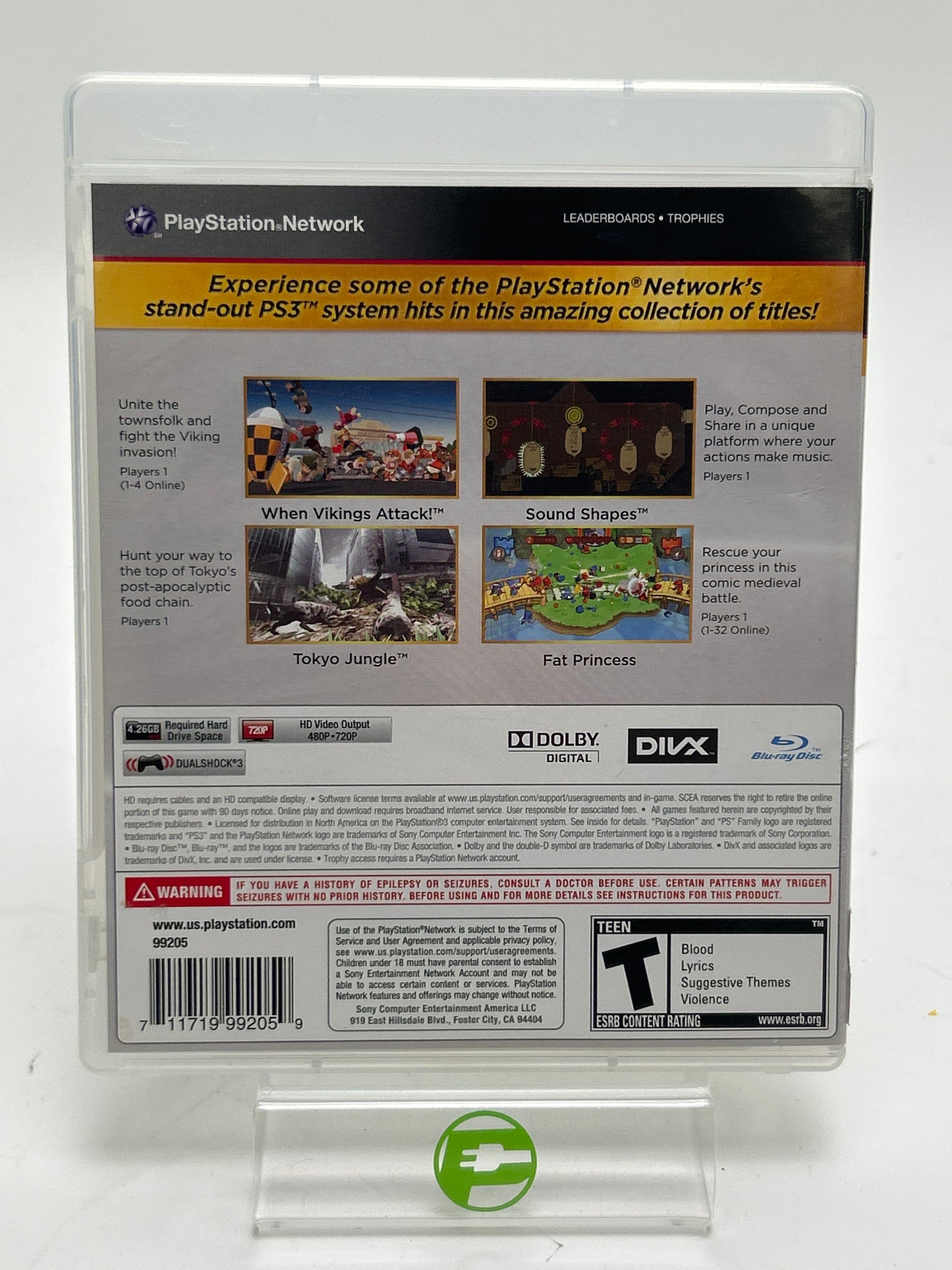Best of PlayStation Network Vol. 1 (Sony PlayStation 3 PS3, 2013)