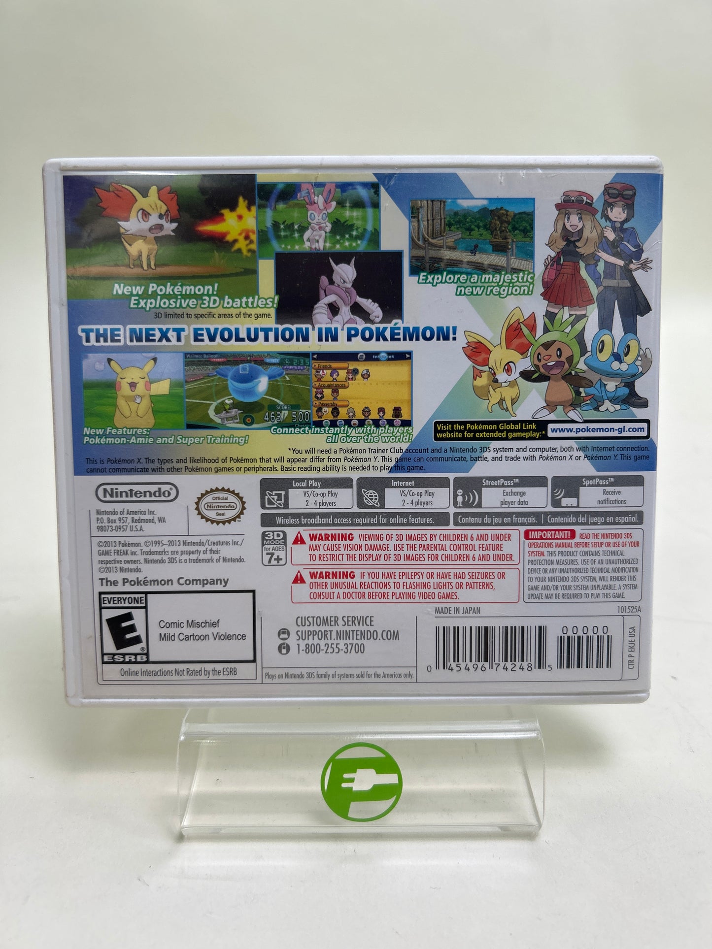 Pokemon X (Nintendo 3DS, 2013)
