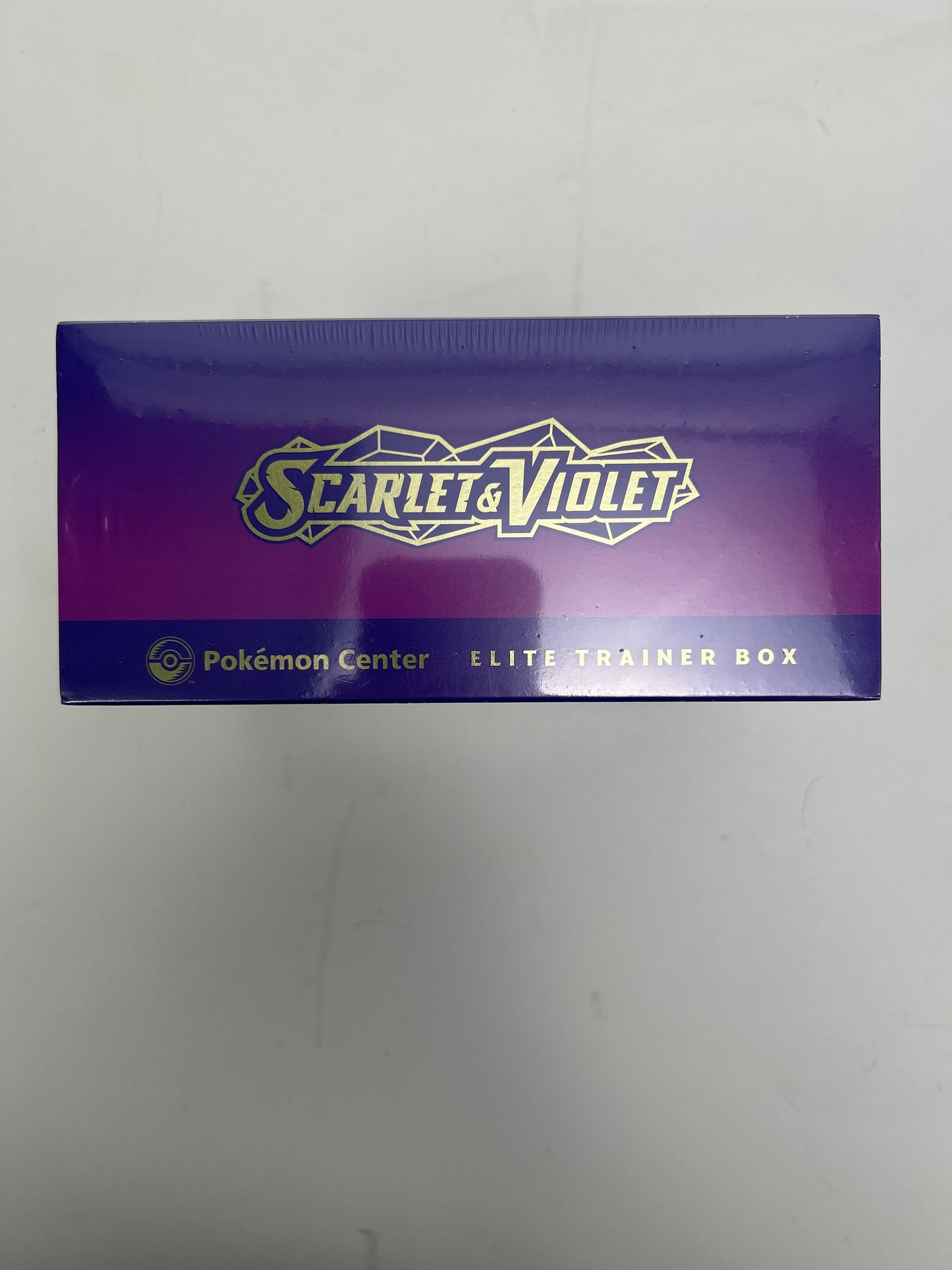 New Pokémon TCG Scarlet & Violet Pokemon Center Elite Trainer Box