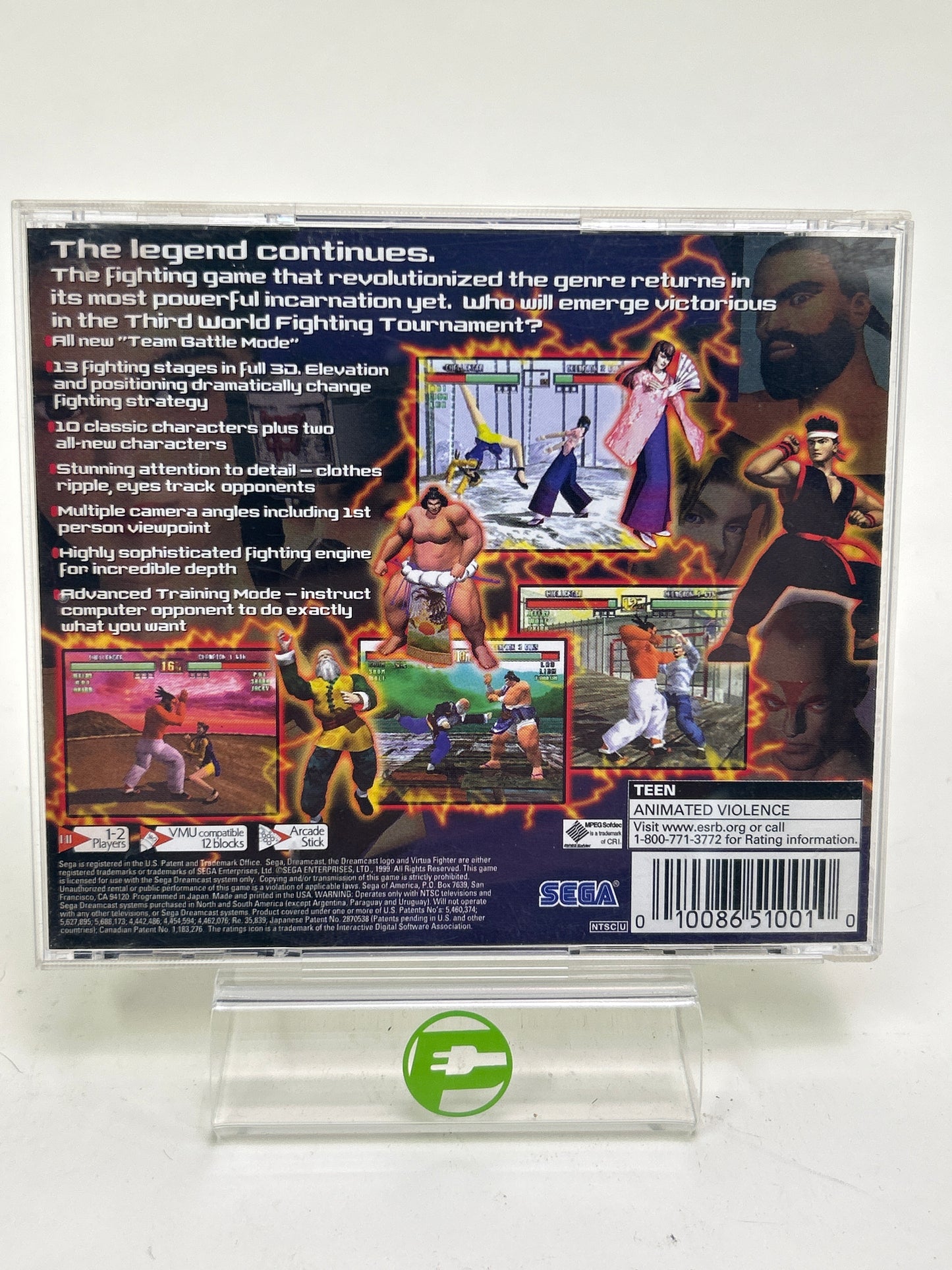 Virtua Fighter 3tb (Sega Dreamcast, 1999)