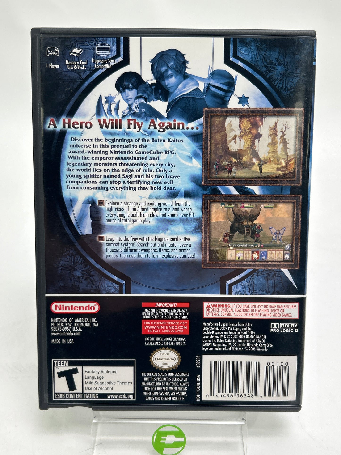 Baten Kaitos Origins (Nintendo GameCube, 2006)