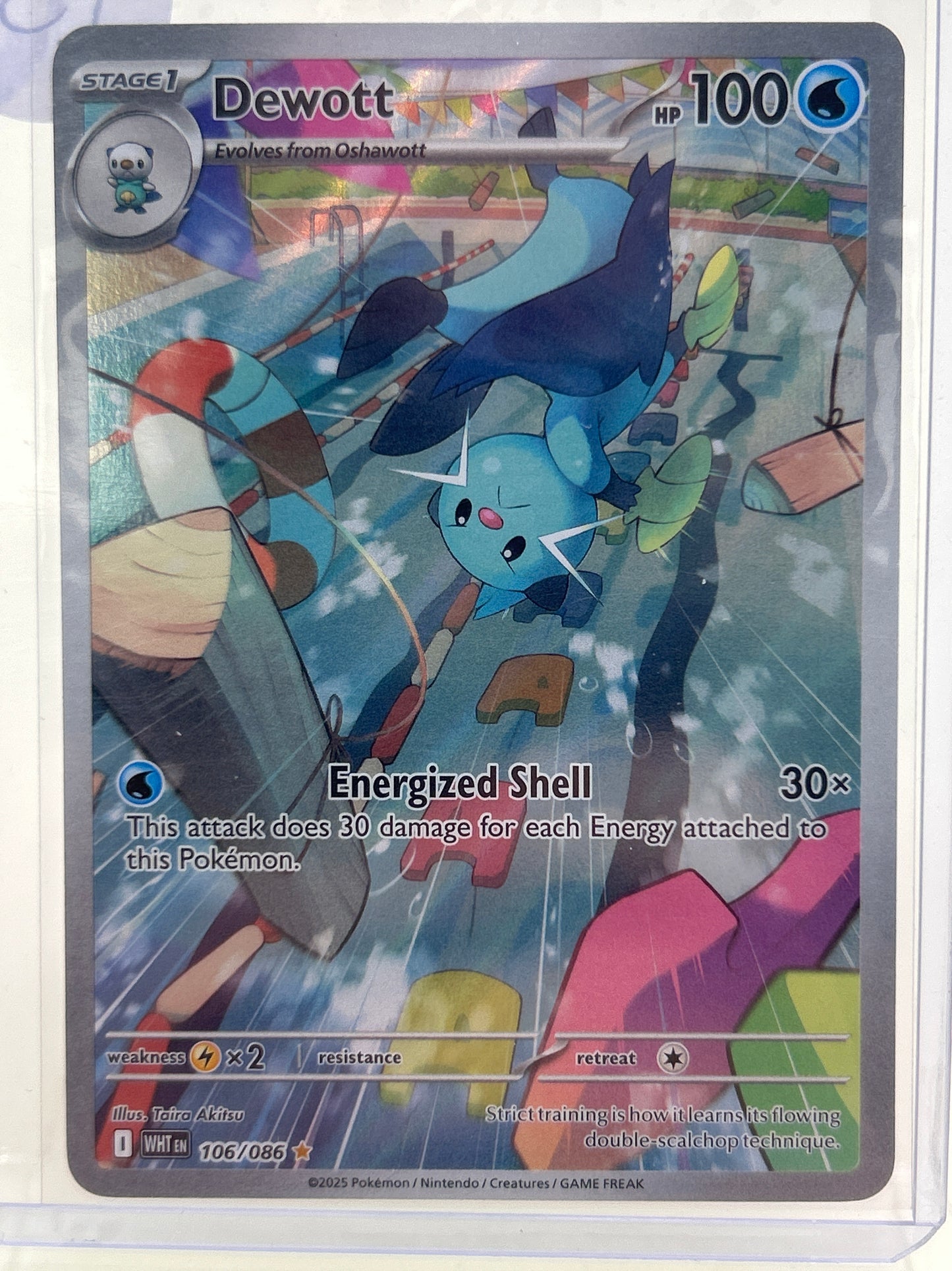 Pokémon TCG White Flare Dewott 106/086 English