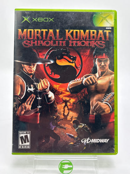 Mortal Kombat Shaolin Monks (Microsoft Xbox, 2005)