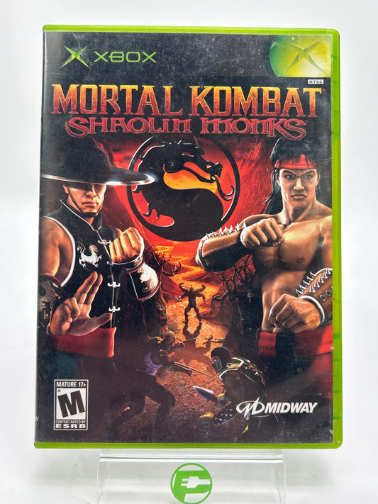 Mortal Kombat Shaolin Monks (Microsoft Xbox, 2005)