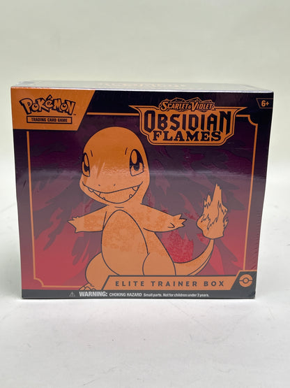 New Pokémon TCG Pokémon TCG Scarlet & Violet - Obsidian Flames Elite Trainer Box