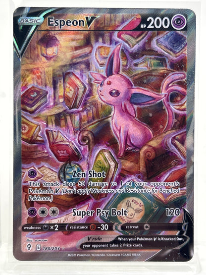 Pokémon TCG Evolving Skies Espeon V 180 English