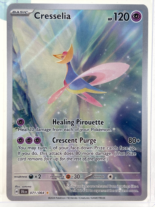 Pokémon TCG Shrouded Fable Cresselia 71 English