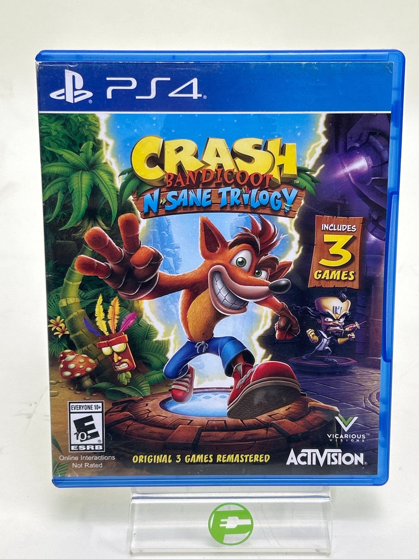 Crash Bandicoot N. Sane Trilogy (Sony PlayStation 4 PS4, 2017)