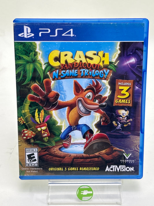 Crash Bandicoot N. Sane Trilogy (Sony PlayStation 4 PS4, 2017)