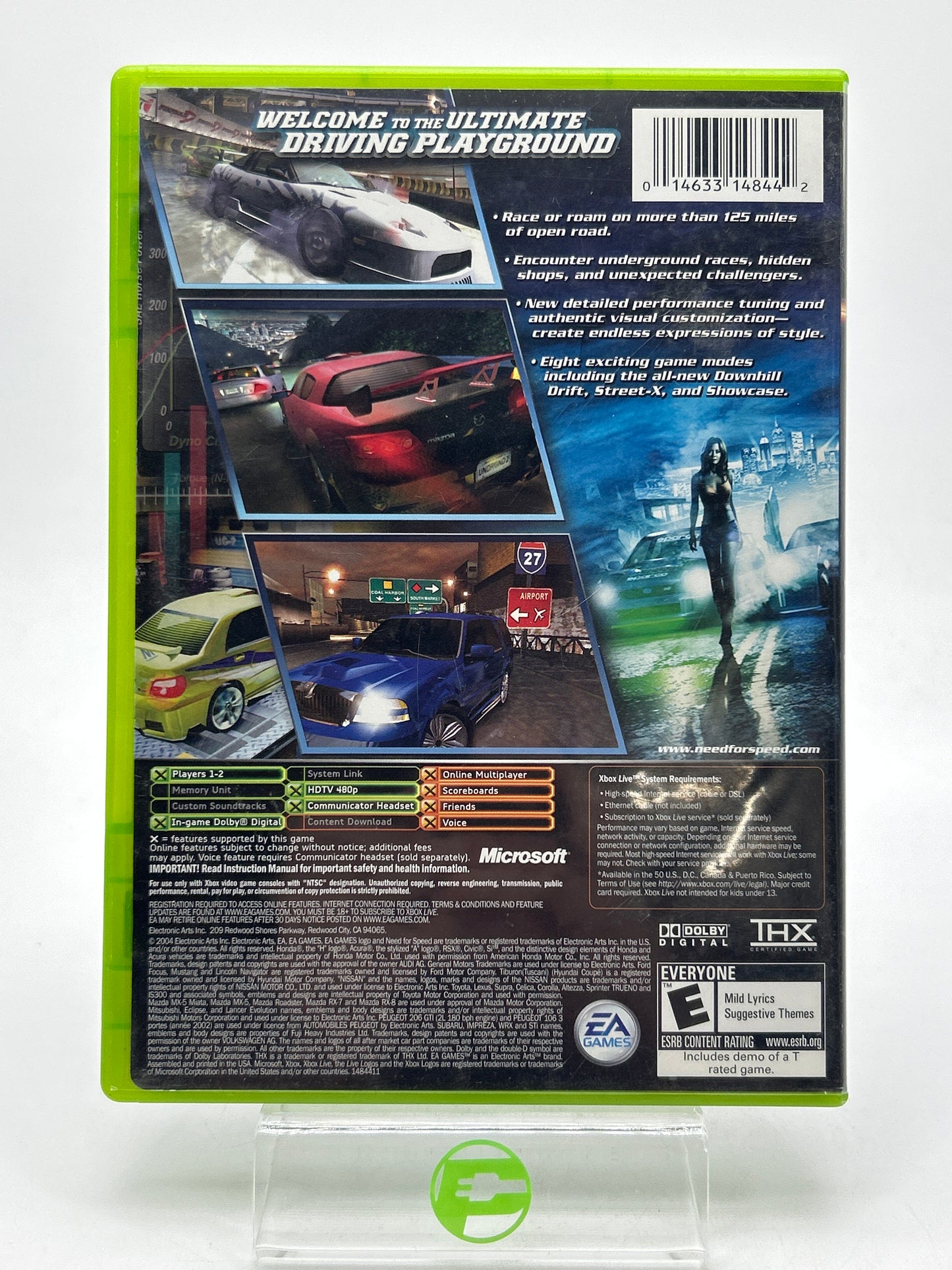 Need for Speed Underground 2 (Microsoft Xbox, 2004)