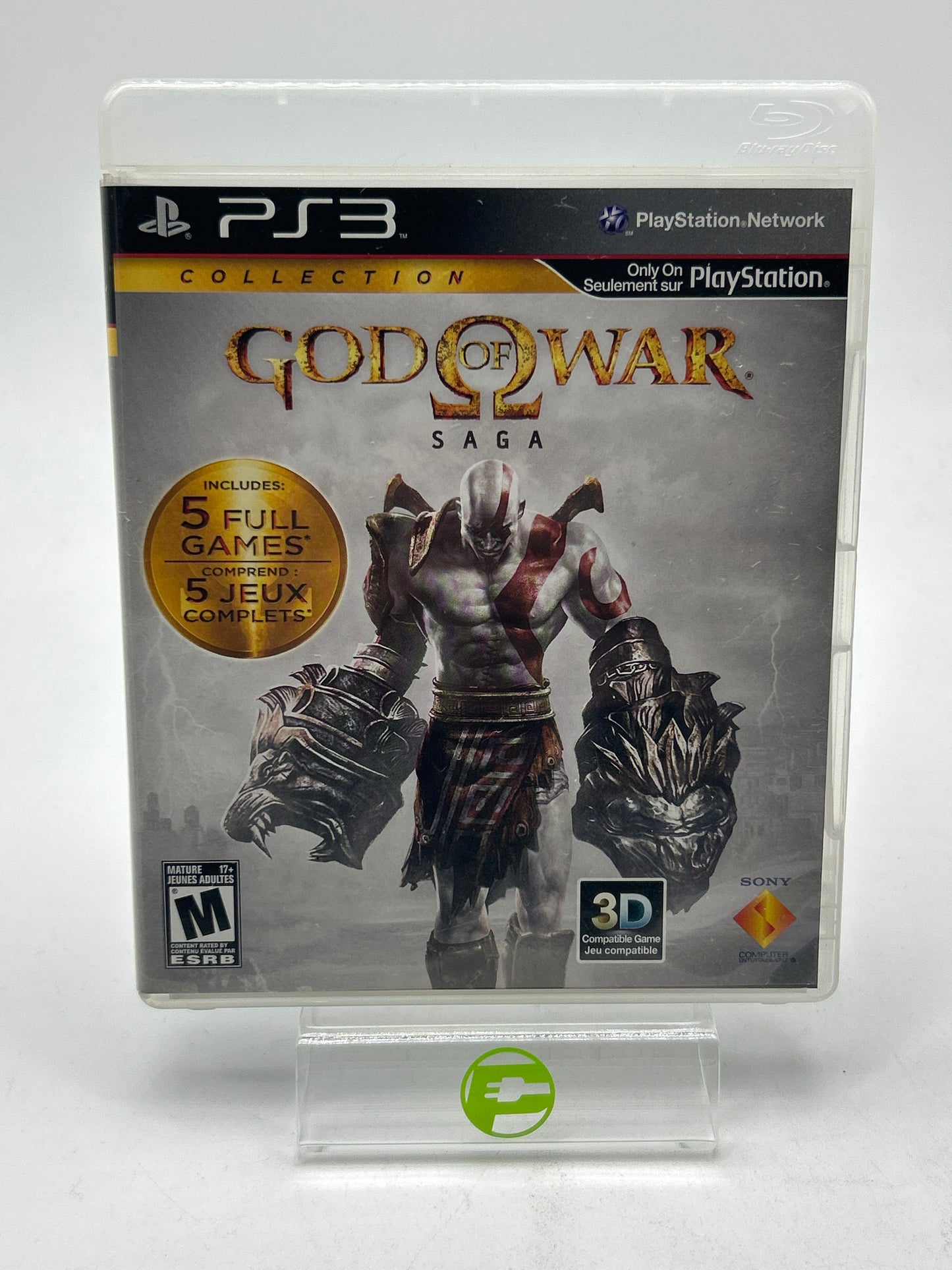 God of War Saga Dual Pack (Sony PlayStation 3 PS3, 2012)