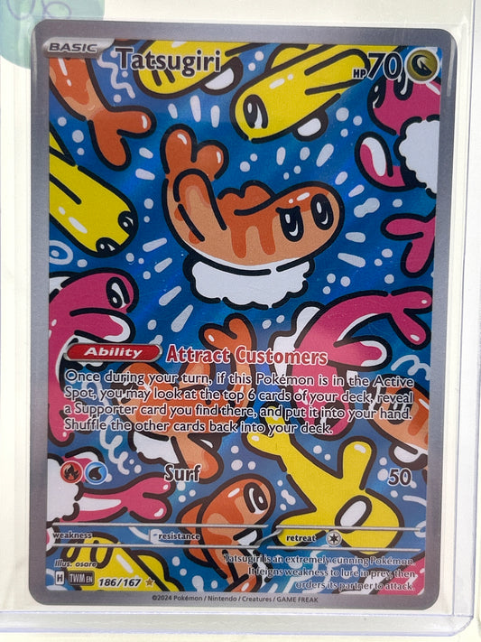 Pokémon TCG Twilight Masquerade Tatsugiri 186 English