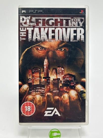 Def Jam Fight for NY: The Takeover (Sony PlayStation Portable PSP, 2006) PAL