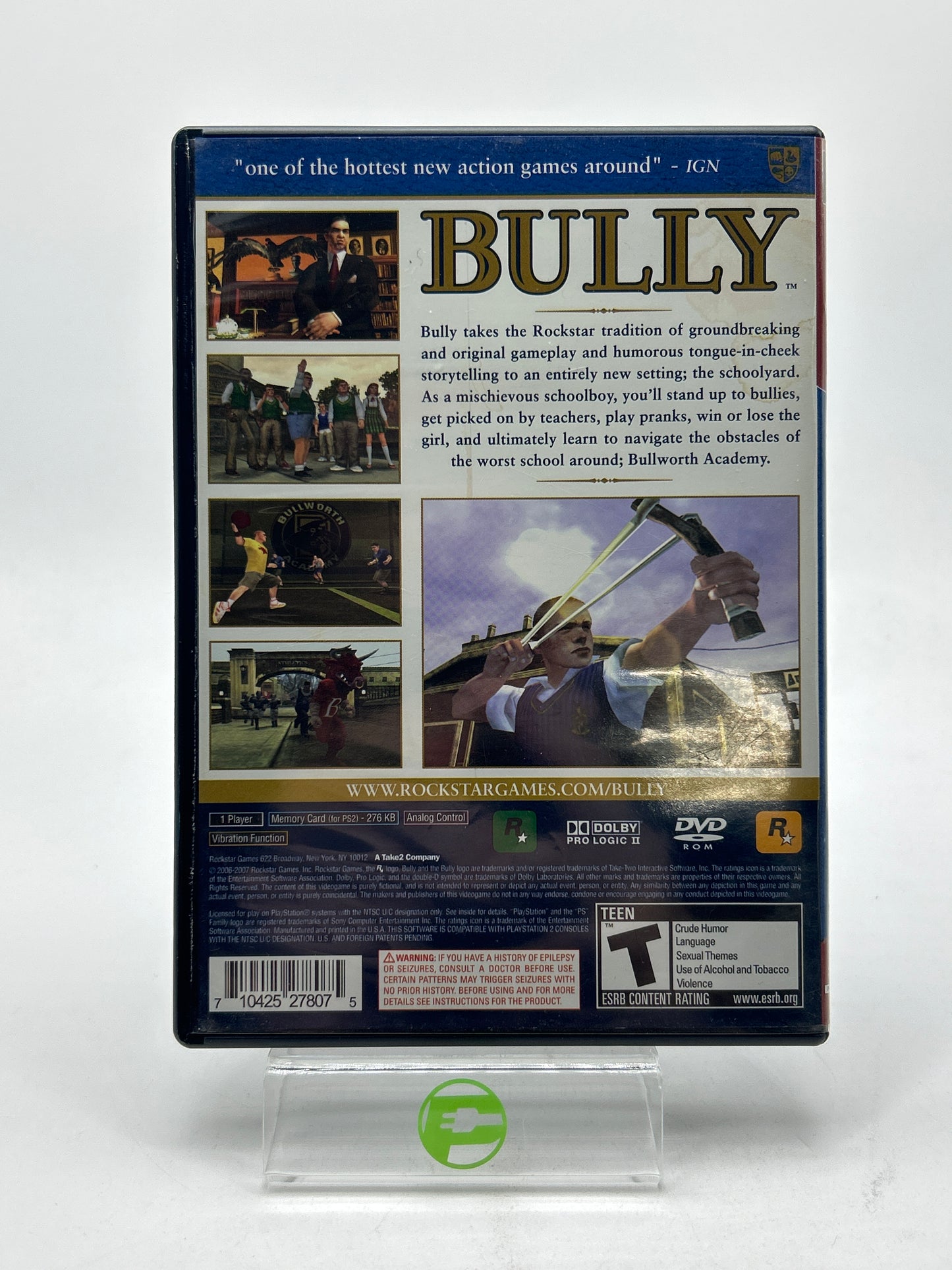 Bully [Greatest Hits] (Sony PlayStation 2 PS2, 2006)