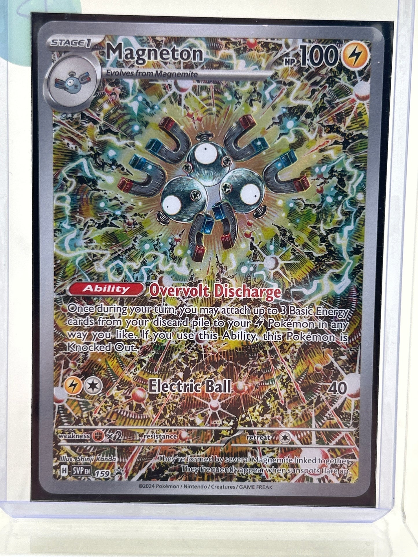 Pokémon TCG Surging Sparks Magneton 159 English
