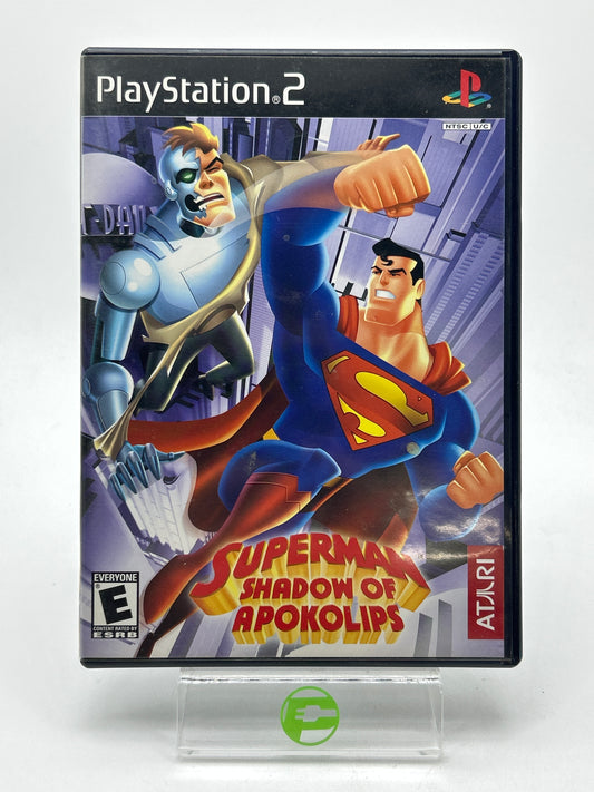 Superman Shadow of Apokolips (Sony PlayStation 2 PS2, 2002)