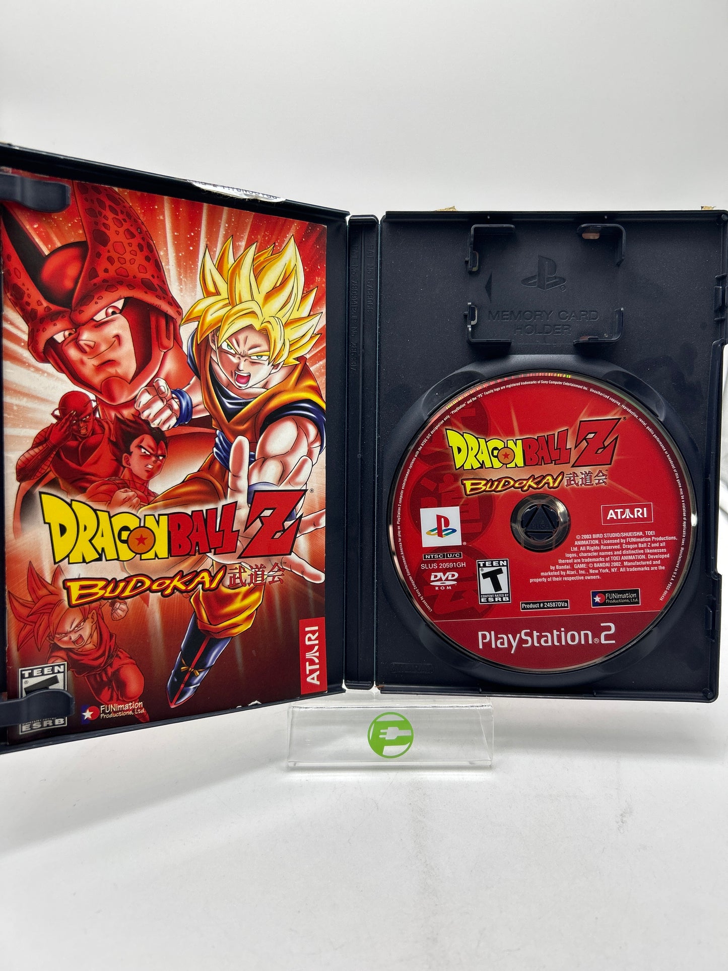 Dragon Ball Z Budokai [Greatest Hits] (Sony PlayStation 2 PS2, 2002)