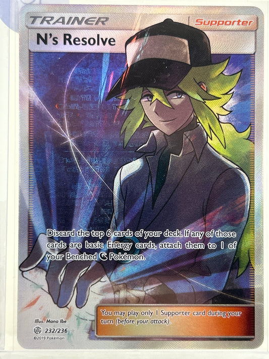 Pokémon TCG Cosmic Eclipse N's Resolve 232/236 English