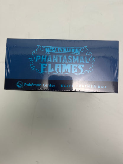 New Pokémon TCG Phantasmal Flames Pokemon Center Elite Trainer Box