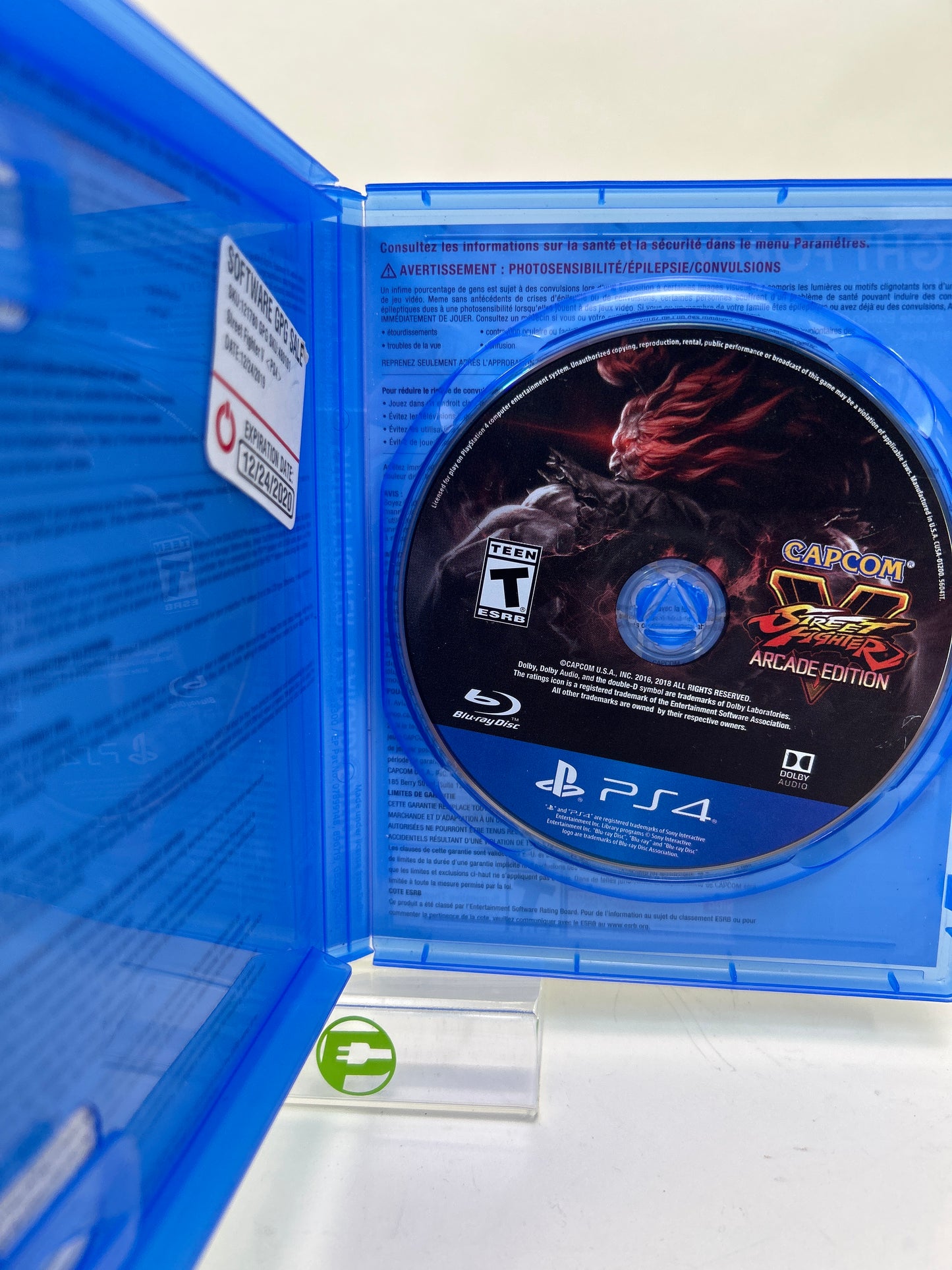 Street Fighter V Arcade Edition (Sony PlayStation 4 PS4, 2018)