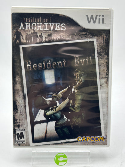 Resident Evil Archives: Resident Evil (Nintendo Wii, 2009)