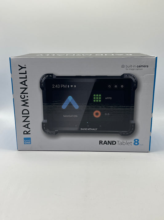 New Rand McNally Rand Tablet 8 Navigation Tablet