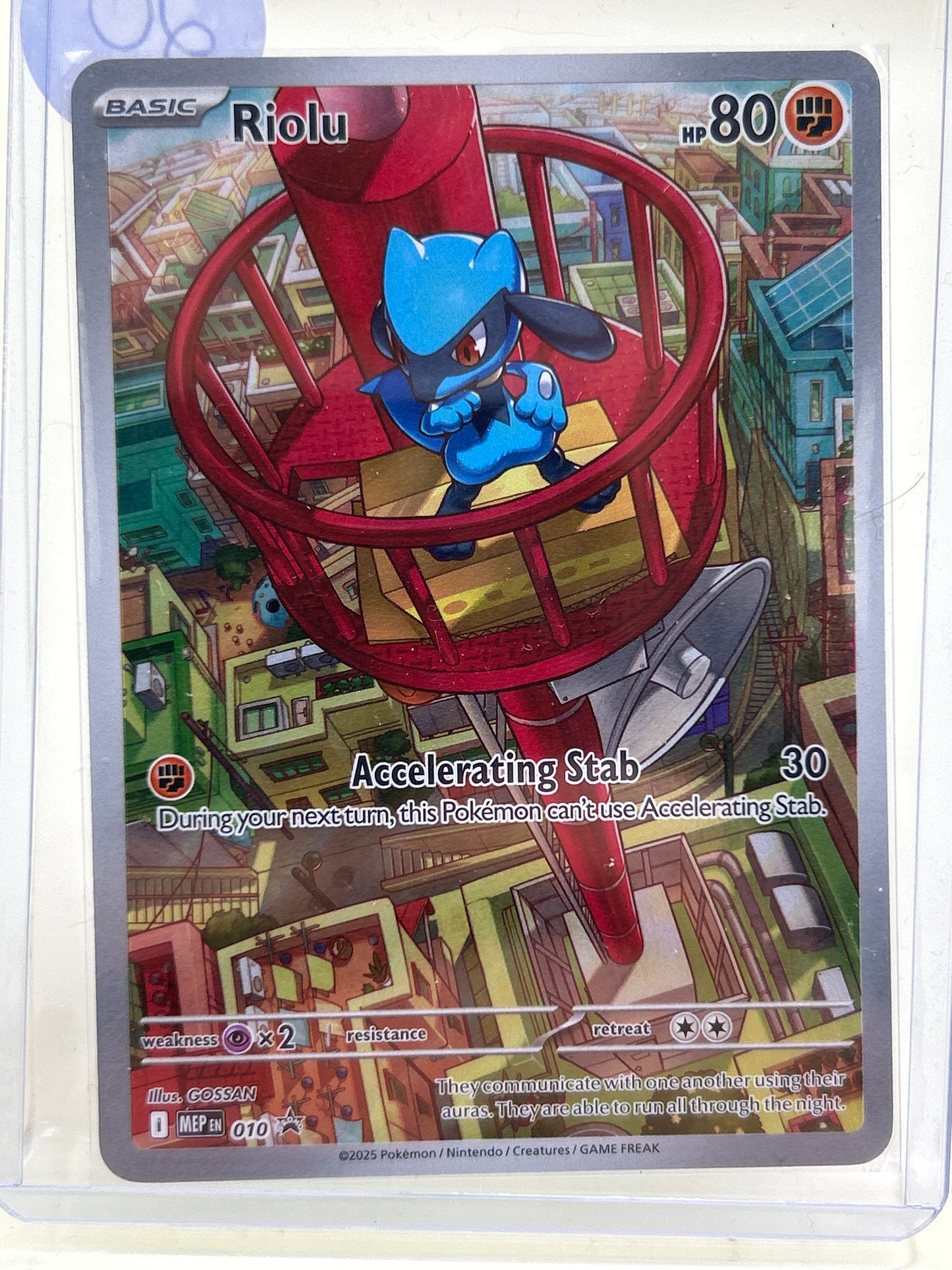 Pokémon TCG Mega Evolution Riolu Mega ETB Promo English