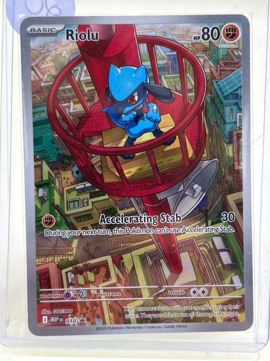 Pokémon TCG Mega Evolution Riolu Mega ETB Promo English