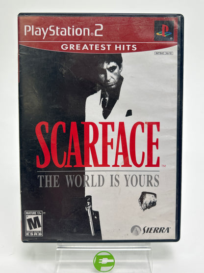 Scarface the World is Yours [Greatest Hits] (Sony PlayStation 2 PS2, 2006)
